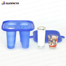 New 1.5oz 3oz rubber shot glass Clamp for 3D mini sublimation Machine